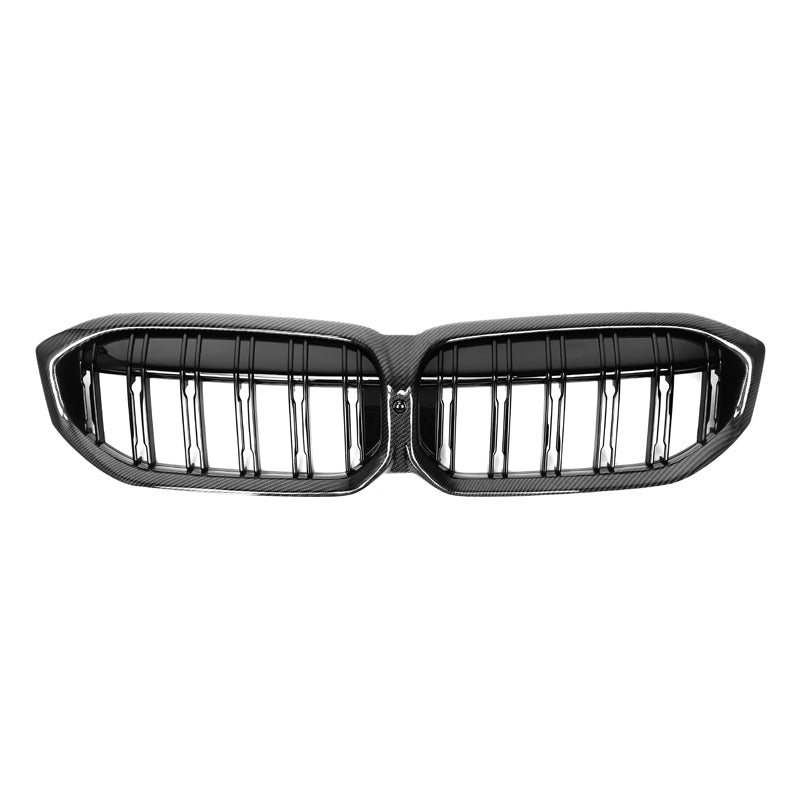 BMW 3 Series G20/G21 LCI Carbon Fibre Double Slat Grill (2022+)