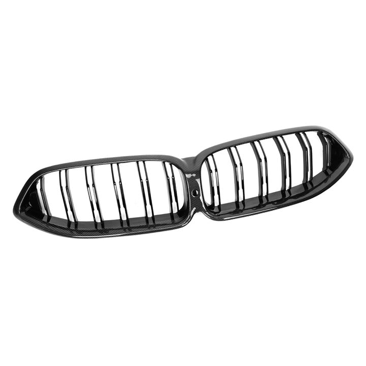 BMW 8 Series G14 G15 G16 Carbon Fibre Double Slat Grill (2018-2022)