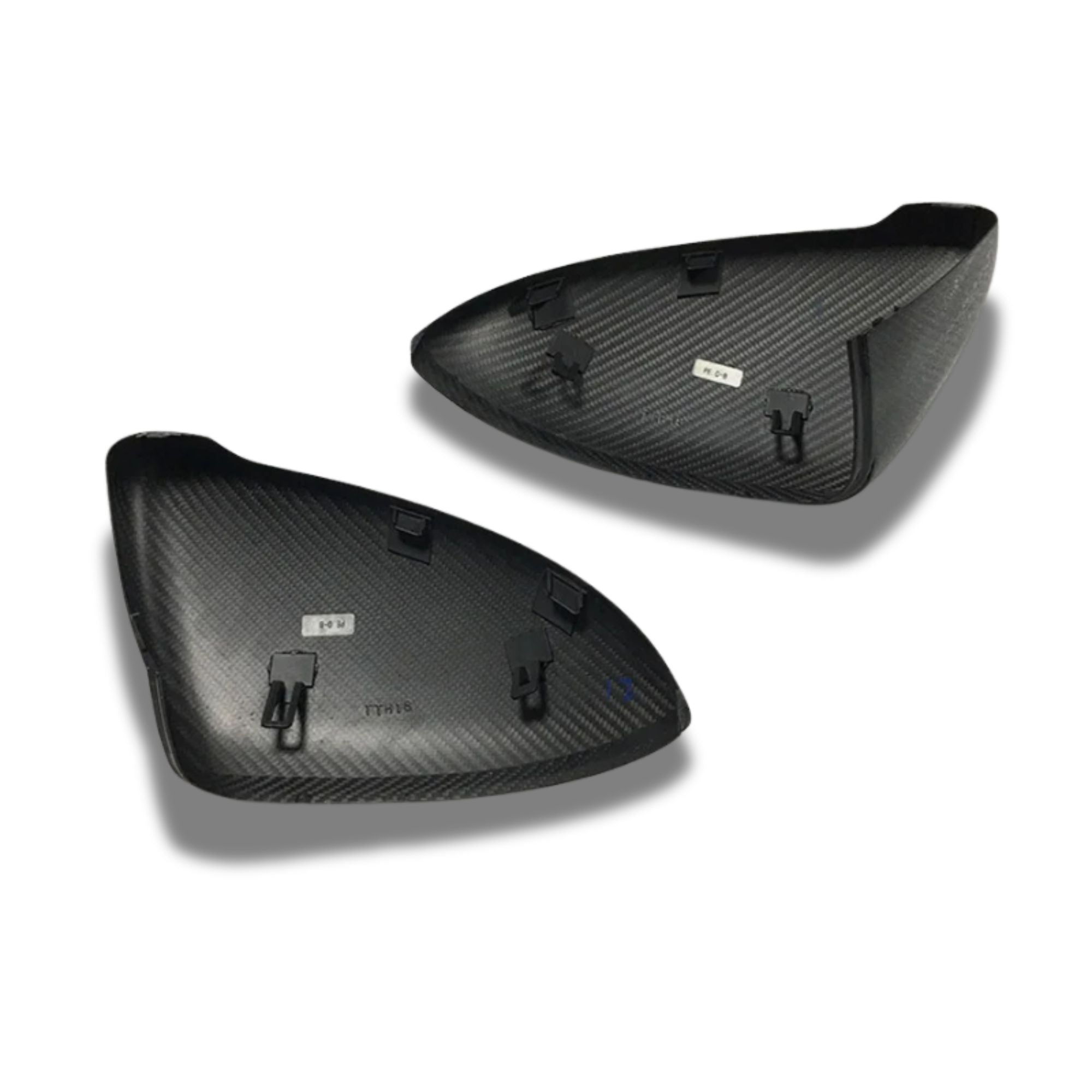 Vw Golf MK7/MK7.5 GTI/GTD/R Pre-Preg Dry Carbon Fibre Wing Mirror Covers By OPTIC (2013-2020))
