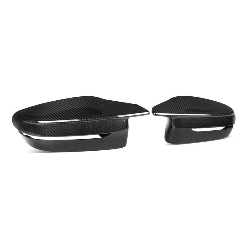 BMW G87 M2, G80/G81 M3, G82/G83 M4, G42 M240I, G20 M340I, I4 M50 Pre-Preg Dry Carbon Fibre Mirror Covers By OPTIC (2021+)
