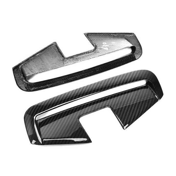 BMW 4 Series G22 G23 Pre-Preg Dry Carbon Fibre Front Fog Light Covers By OPTIC (2020+)