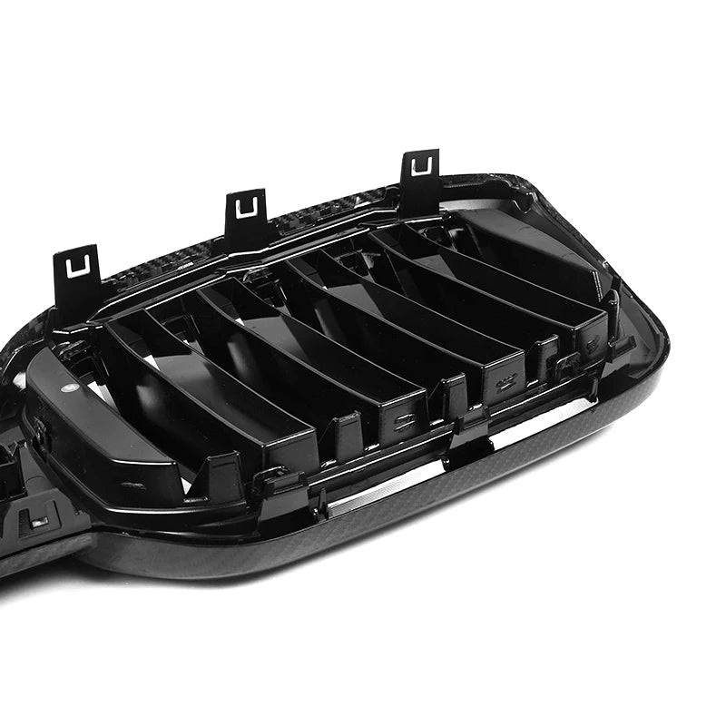 BMW X3 X4 G01 G02 & X3M X4M F97 F98 LCI Carbon Fibre Front Grills (2021+)