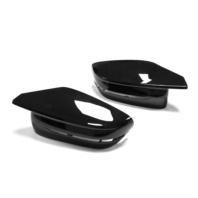 BMW G87 M2, G80/G81 M3, G82/G83 M4, G42 M240I, G20 M340I Gloss Black Mirror Covers (2021+)