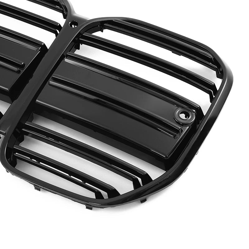BMW 4 Series G22 G23 Gloss Black Double Slat Front Grill (2020+)