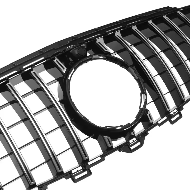 Mercedes E-Class W213 Gloss Black Chrome Panamericana GT Style Grill (2016-2020)