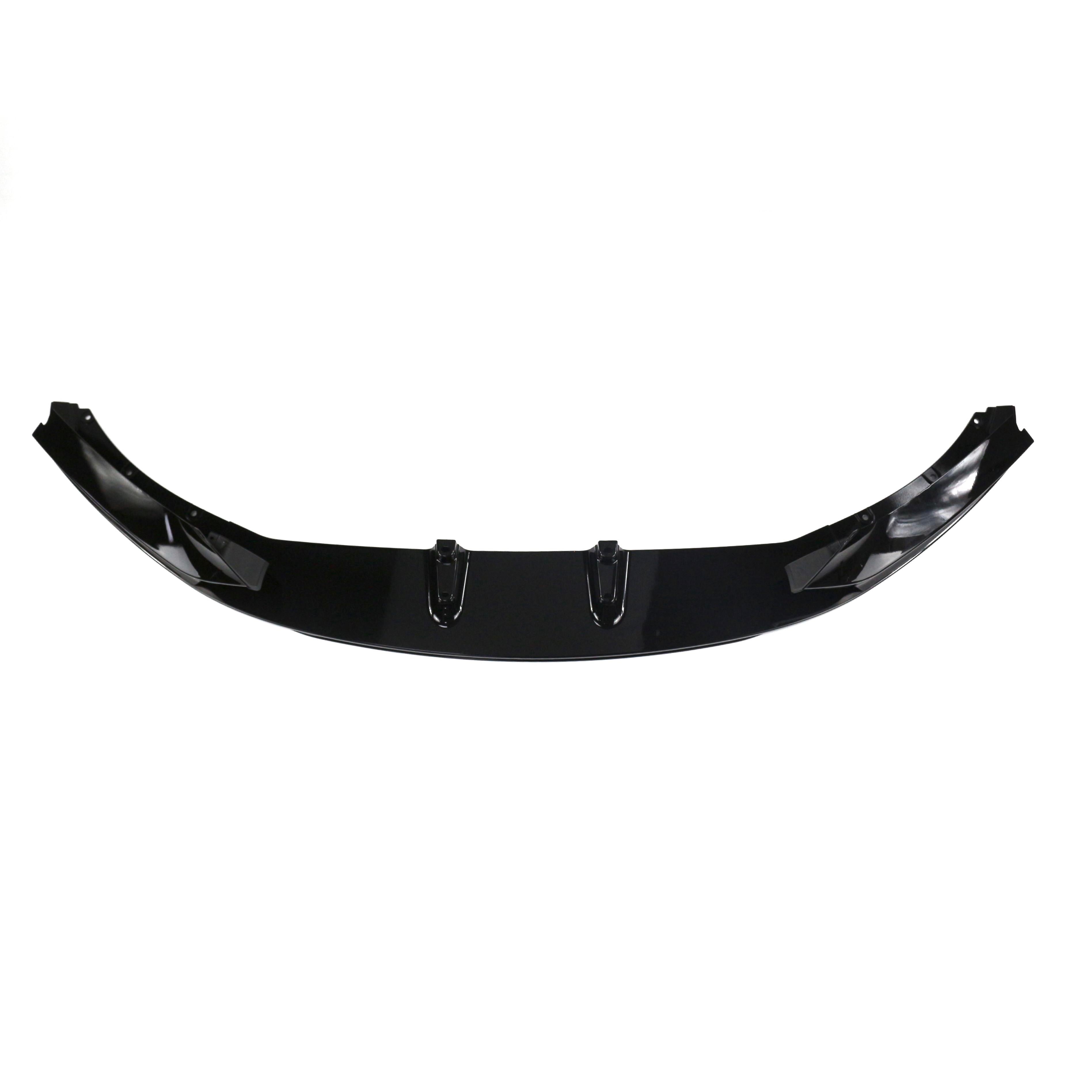 BMW 2 Series F22 F23 MP Style Gloss Black Front Lip Splitter (2014-2020)