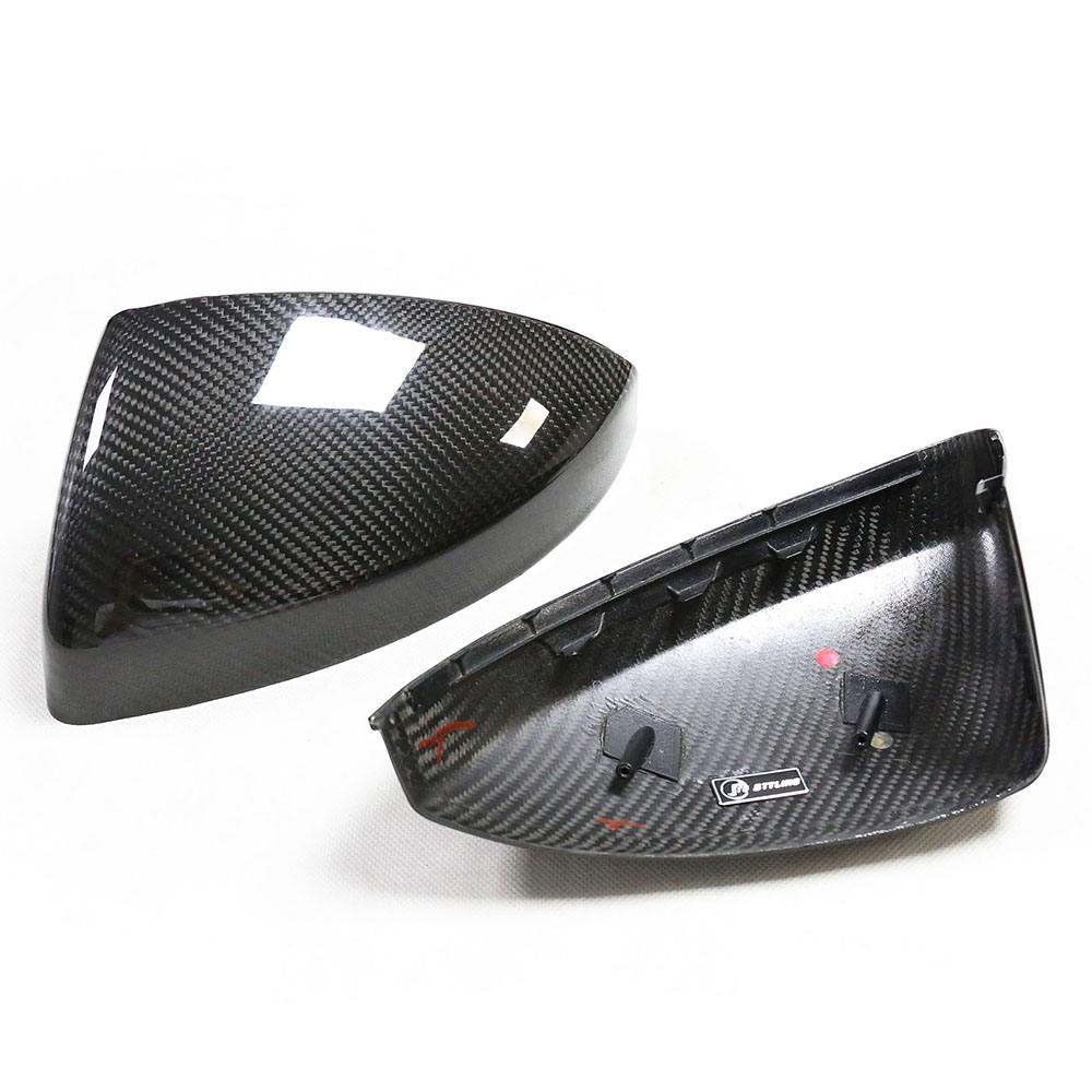 Audi TT/TTS/TTRS MK3 8S & R8 4S Gen 2 Pre-Preg Dry Carbon Fibre Mirror Covers By OPTIC (2015-2024)