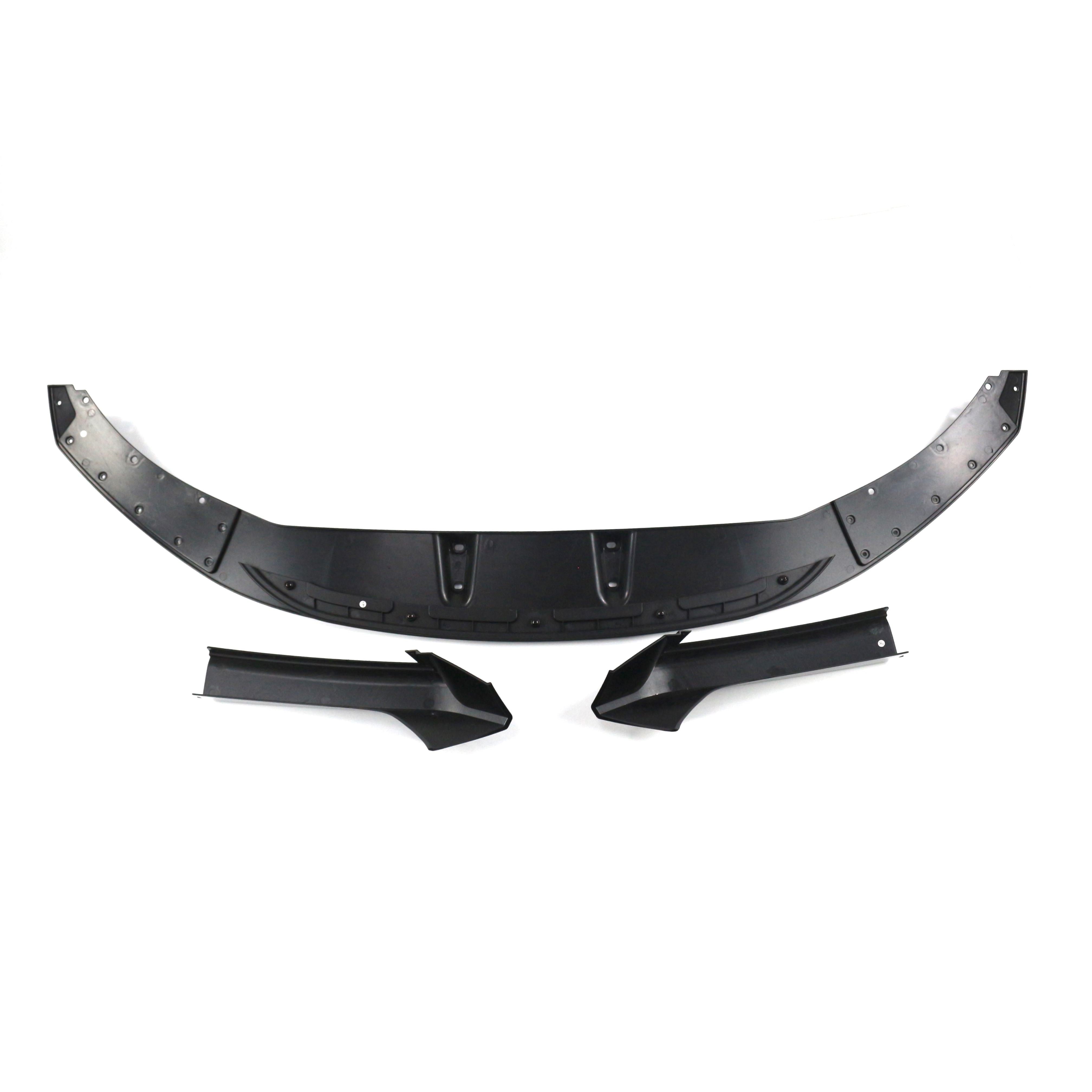 BMW 2 Series F22 F23 MP Style Gloss Black Front Lip Splitter (2014-2020)