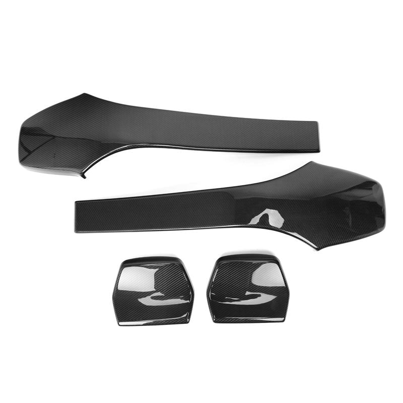 BMW M3 F80 / M4 F82 F83 Pre-Preg Dry Carbon Fibre Seat Back Covers By OPTIC (2014-2019)