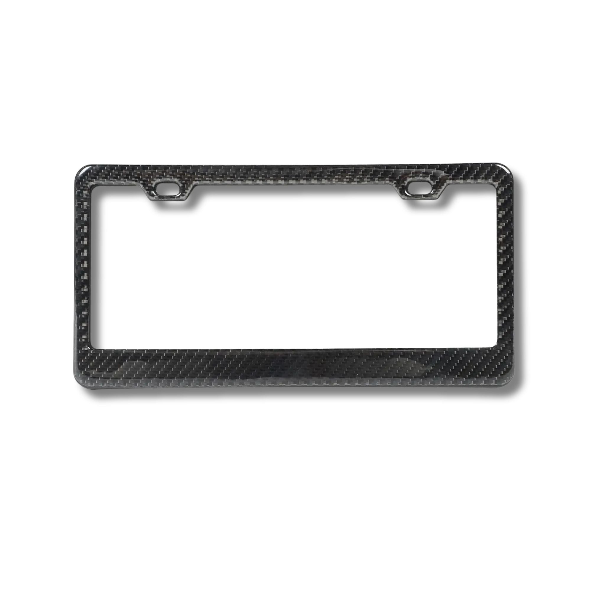 Carbon Fiber License Plate Frame