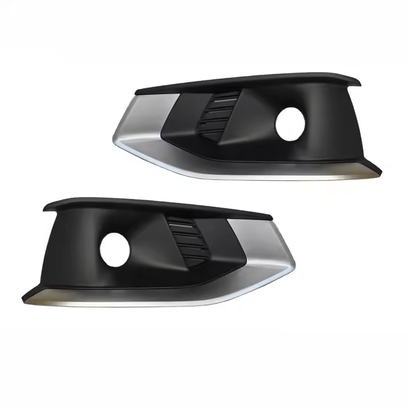 Audi A4/S4 B9.5 Gloss Black Fog Light Grills (2020-2024)