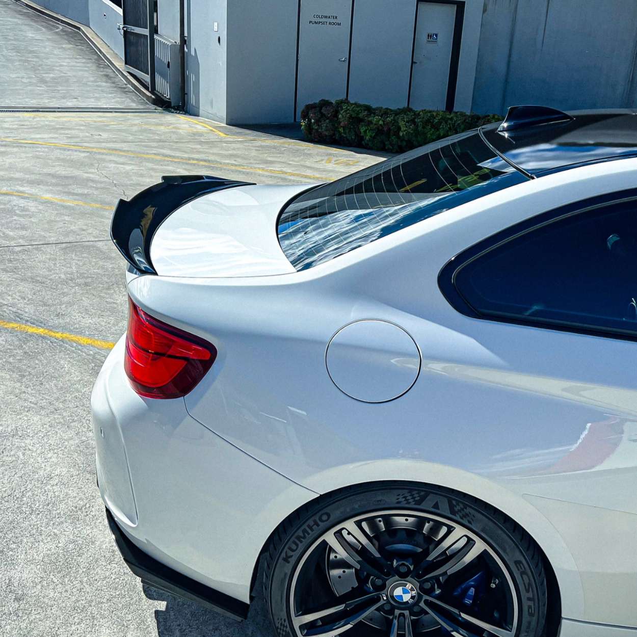 BMW 2 Series F22 / M2 F87 Gloss Black Ducktail PSM Style Rear Spoiler (2014-2021)