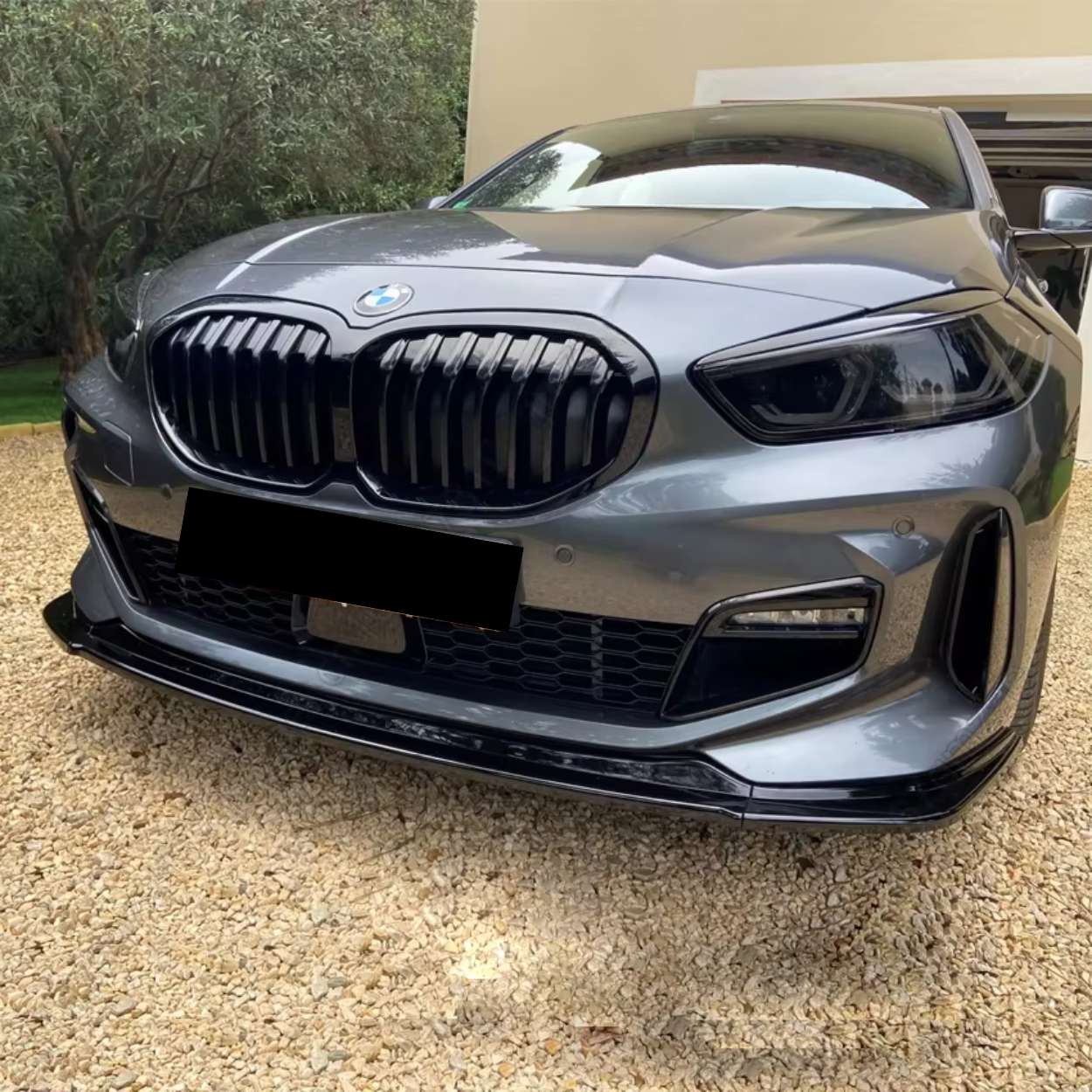 BMW 1 Series F40 Gloss Black Single Slat Grill (2019-2024)