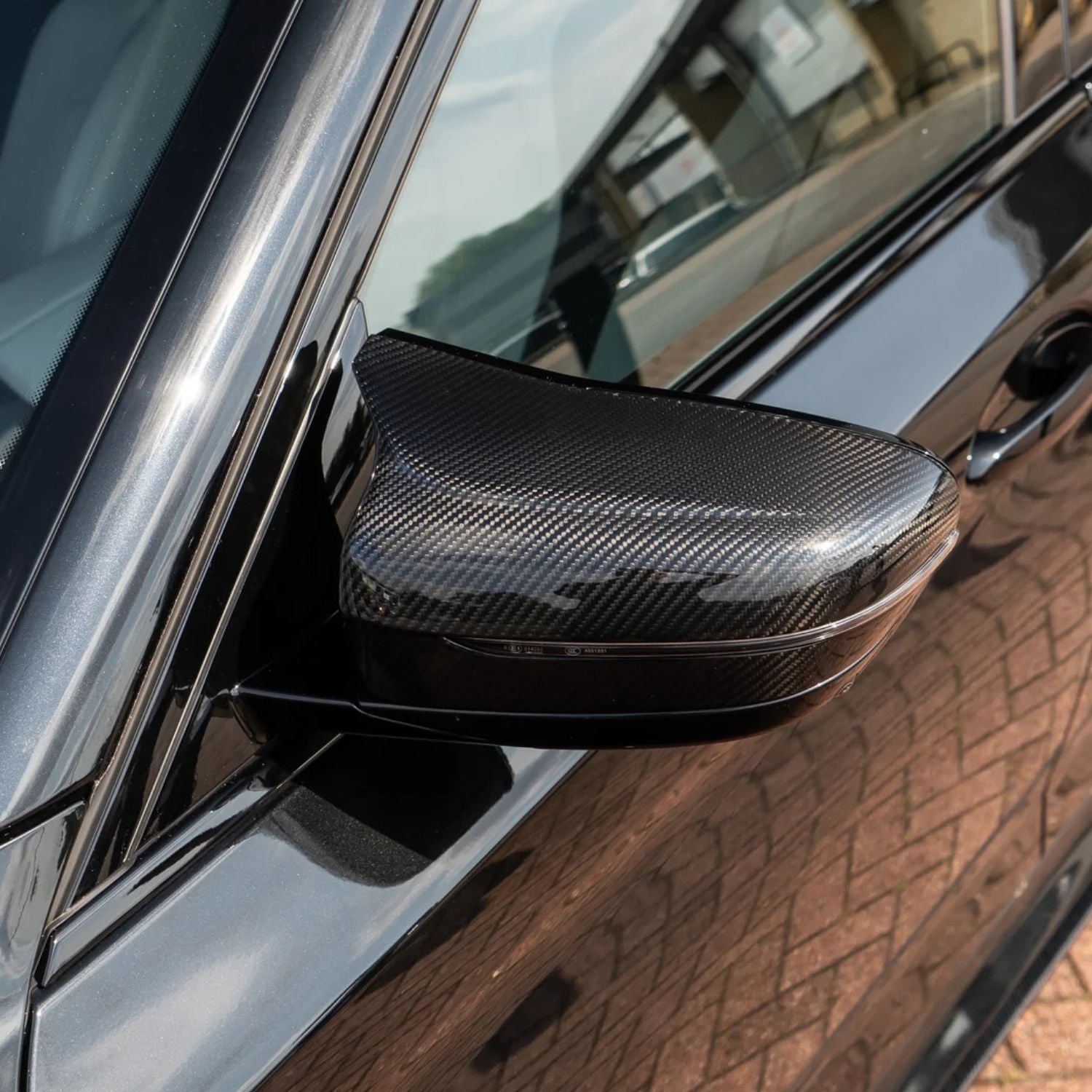 BMW M5 F90 M-Style Carbon Fibre Mirror Covers (2017-2023)