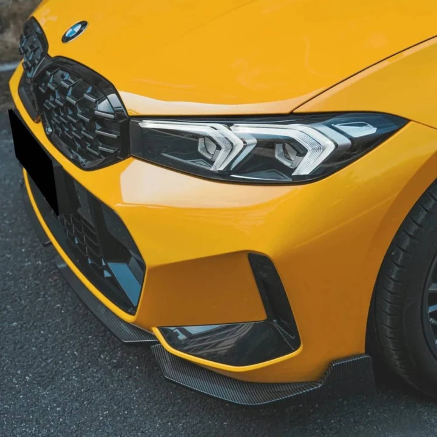 BMW 3 Series LCI G20/G21 M-Sport Mp Style Carbon Fibre Front Lip Splitter (2022+)