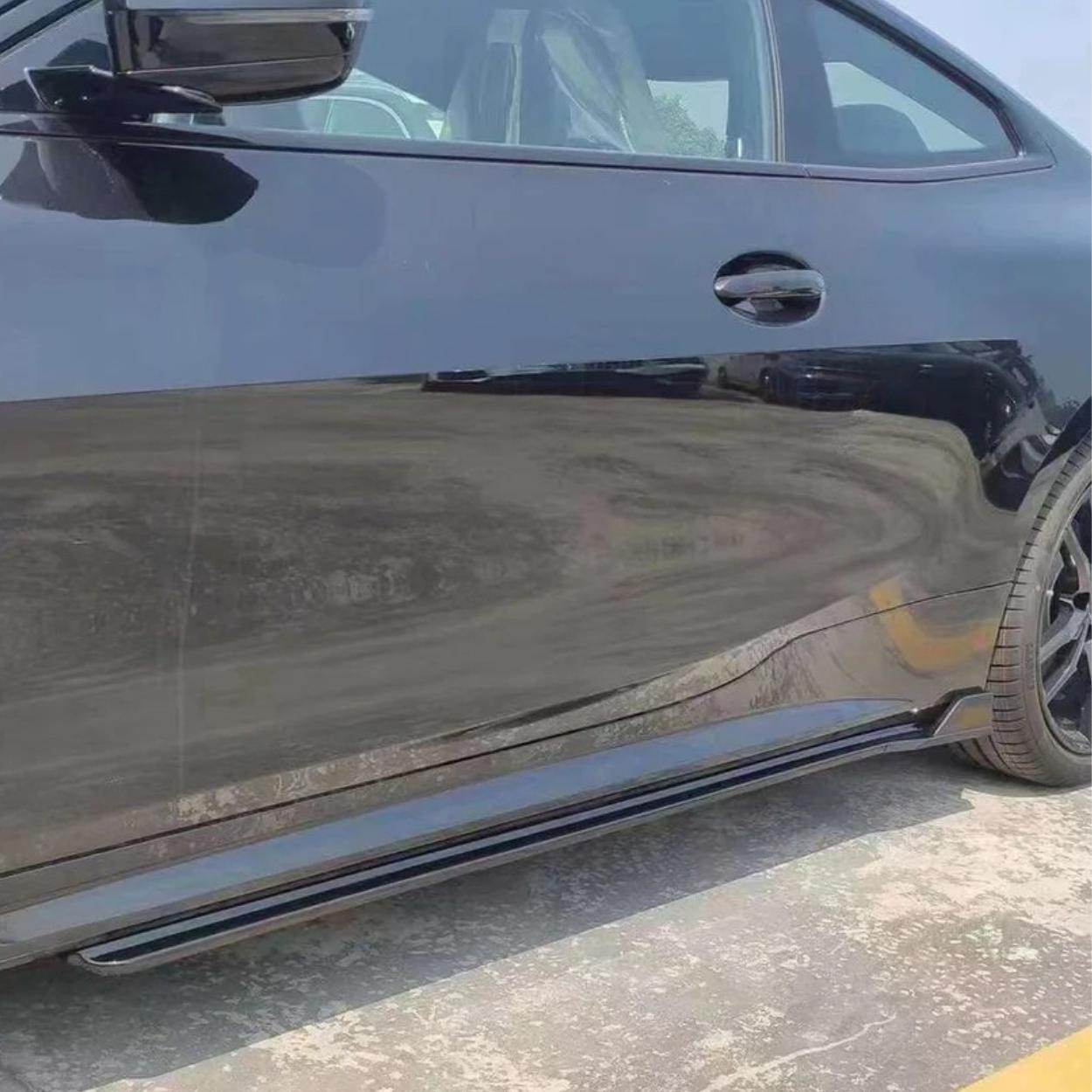 BMW 4 Series G22 G23 Carbon Fibre M Style Side Skirts (2020+)