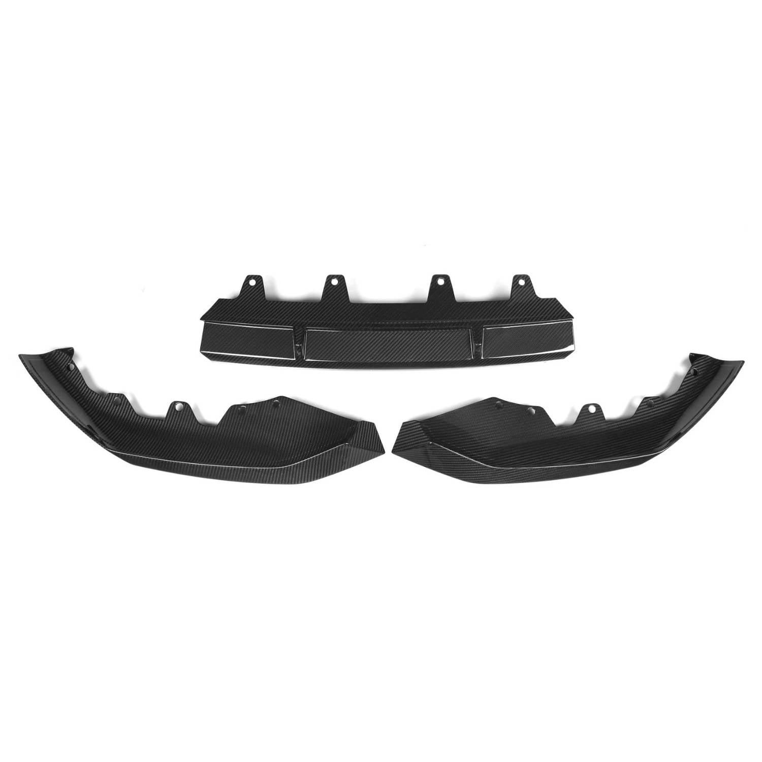 BMW 5 Series G30 LCI M-Sport Pre-Preg Dry Carbon Fibre Mp Style Front Lip Splitter By OPTIC (2021-2023)