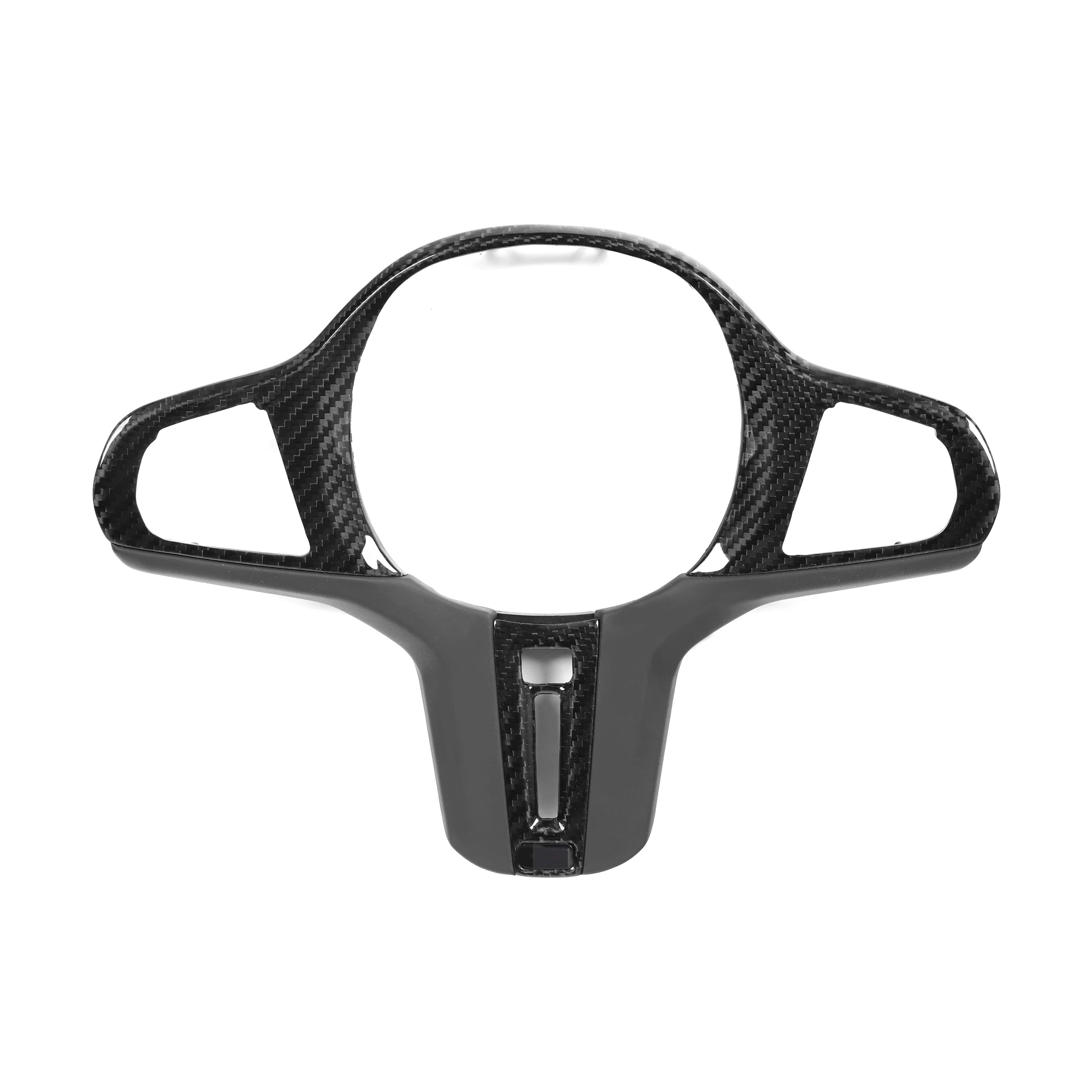 BMW 2, 3, 4, Series G42, G20, G21, G22 Carbon Fibre Steering Wheel Trim (2019+)