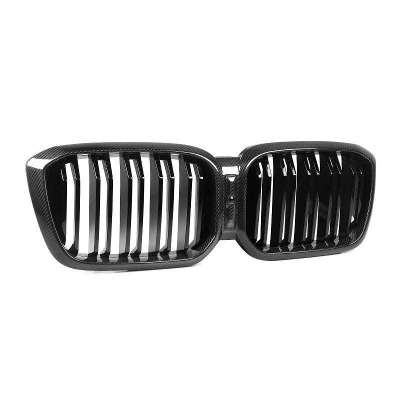 BMW X3 X4 G01 G02 & X3M X4M F97 F98 LCI Carbon Fibre Front Grills (2021+)