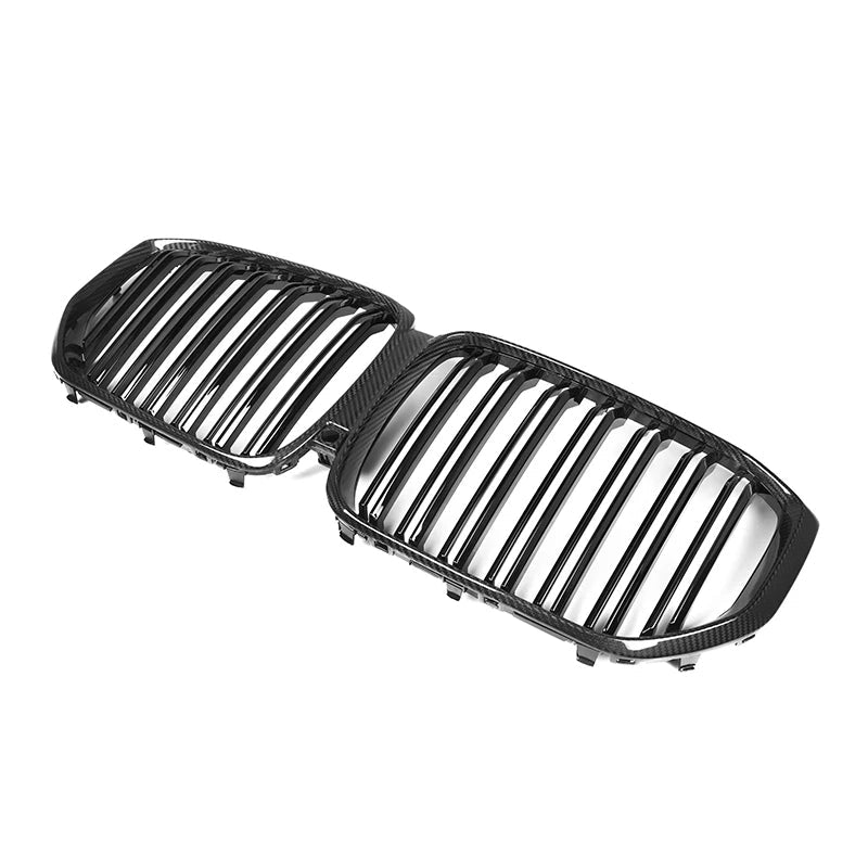BMW X5 & X5M G05 F95 Carbon Fibre Double Slat Front Grills (2018-2023)