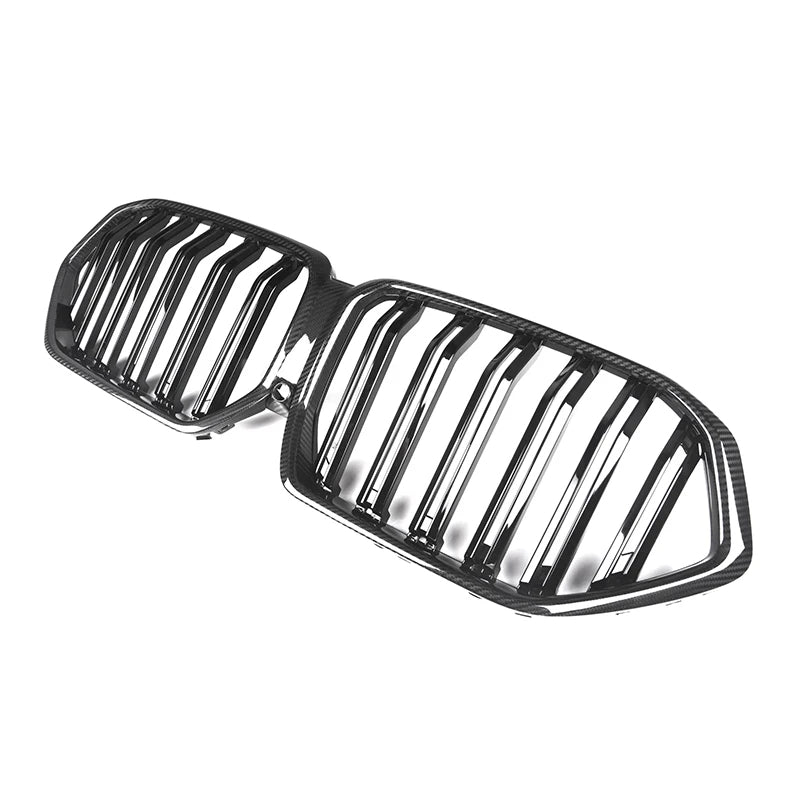 BMW X6 & X6M G06 F96 Carbon Fibre Double Slat Front Grills (2019-2022)