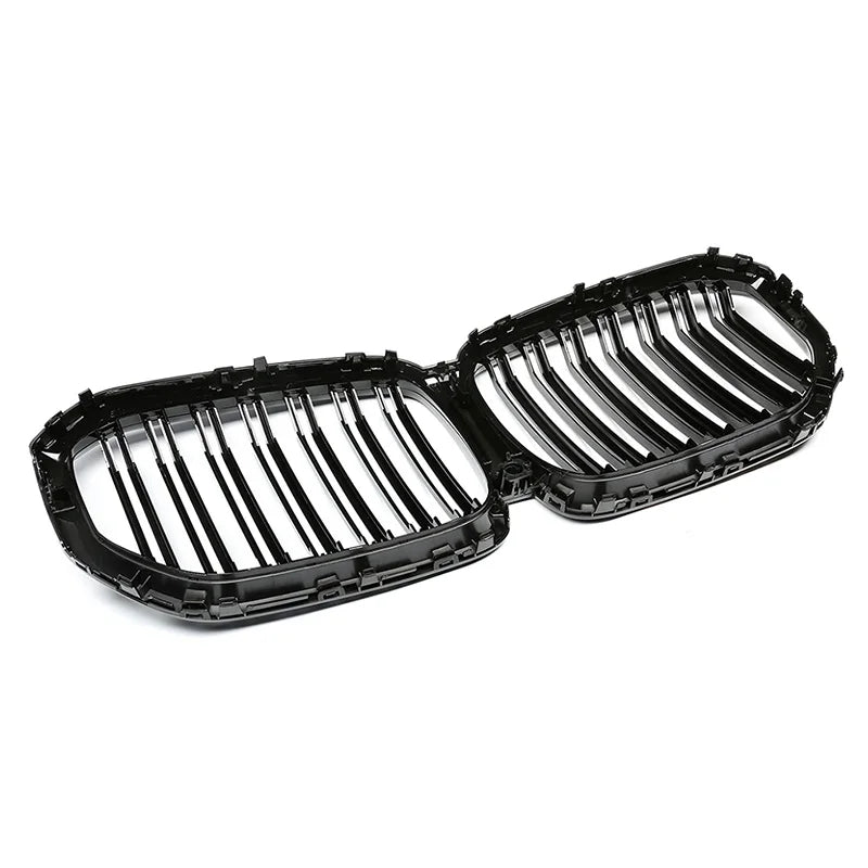 BMW X5 & X5M G05 F95 Gloss Black Double Slat Front Grills (2018-2023)