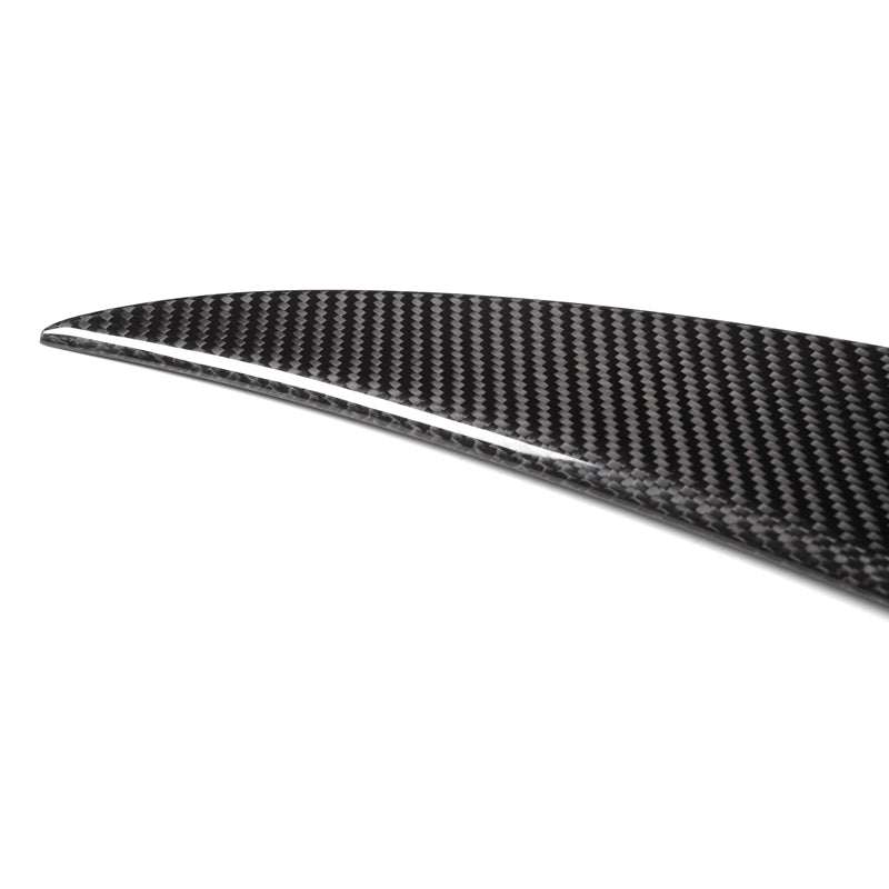 BMW 3 Series F30 / M3 F80 Pre-Preg Dry Carbon Fibre P Style Rear Spoiler By OPTIC (2014-2019)