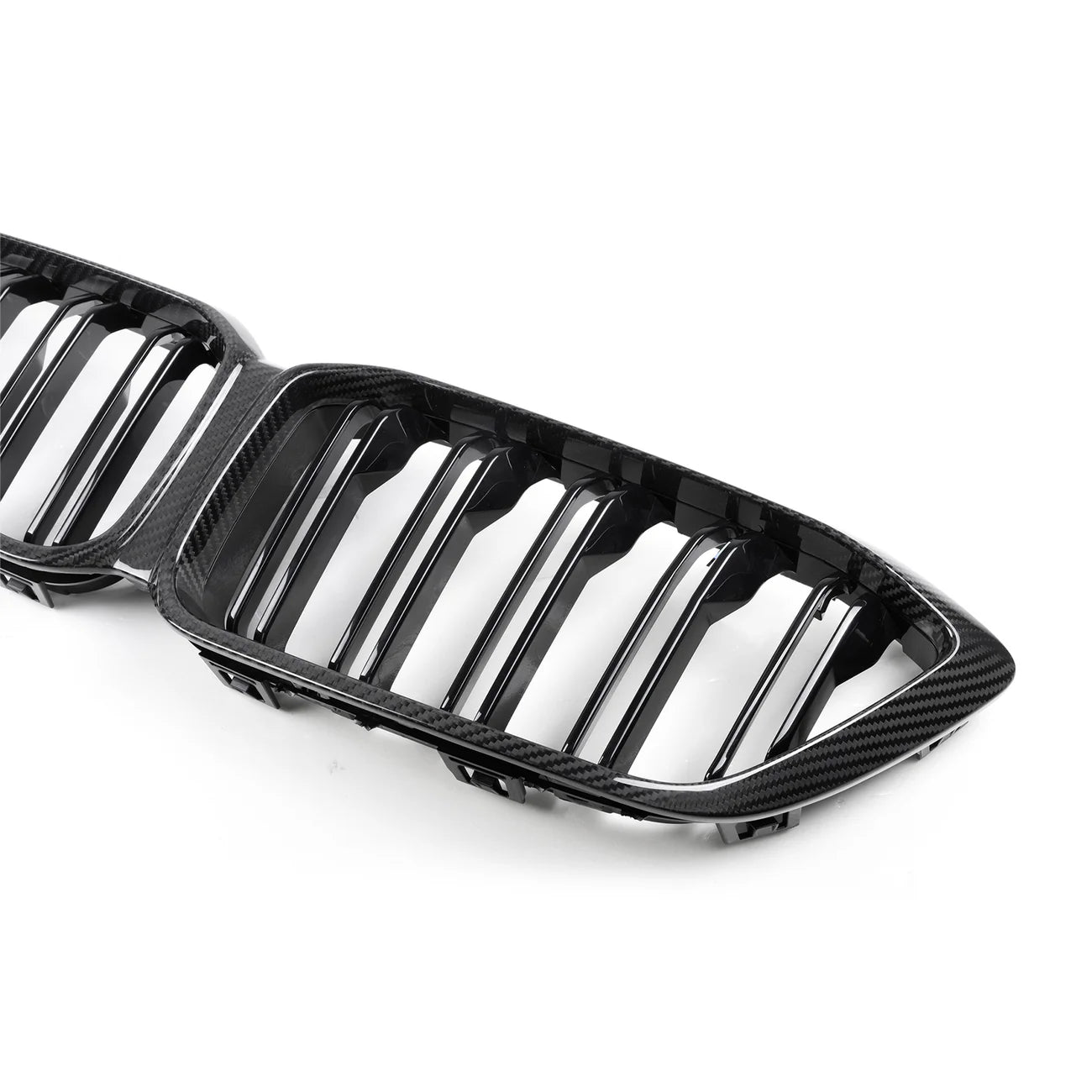 BMW M2 F87 Competition Carbon Fibre Double Slat Front Grills (2018-2020)