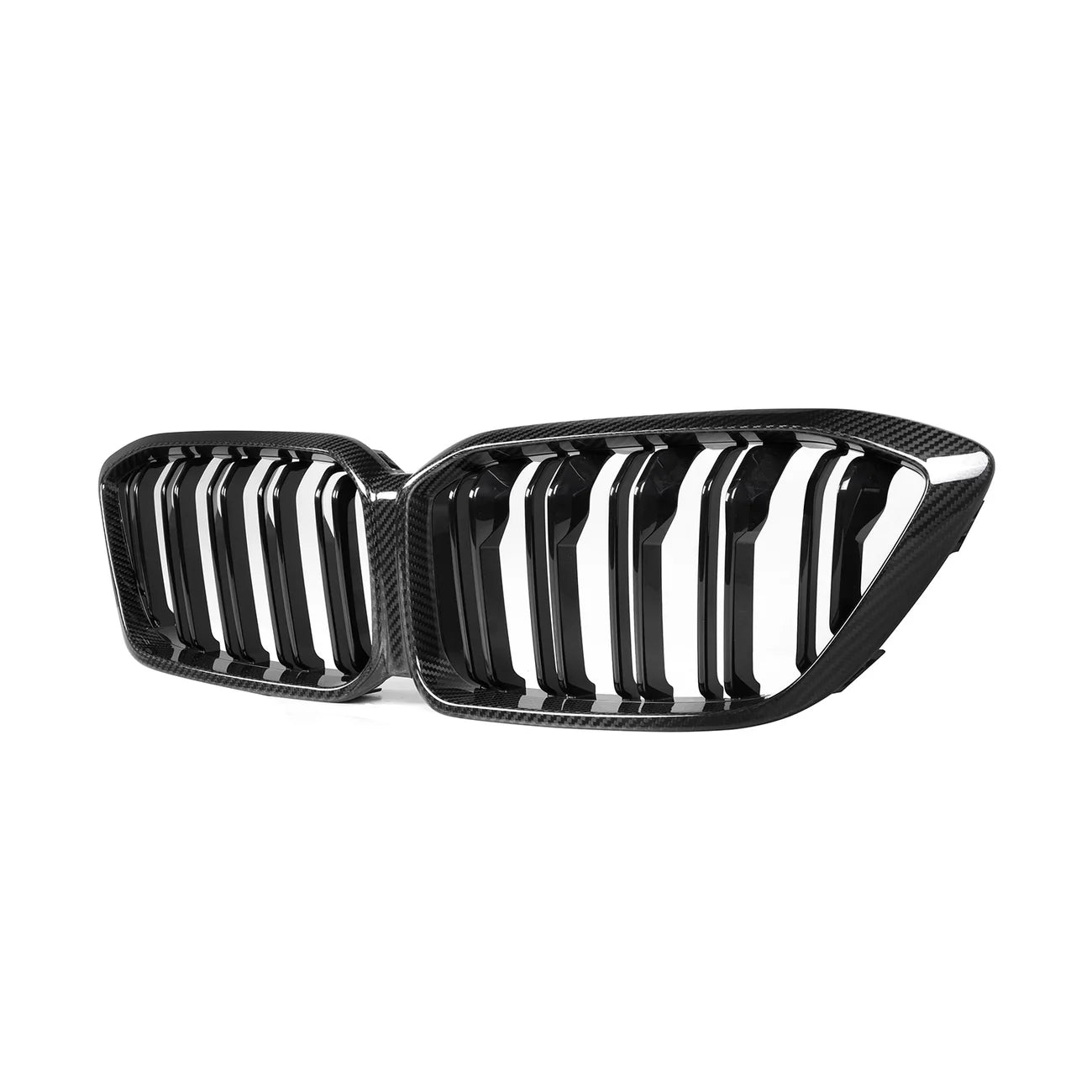 BMW M2 F87 Competition Carbon Fibre Double Slat Front Grills (2018-2020)