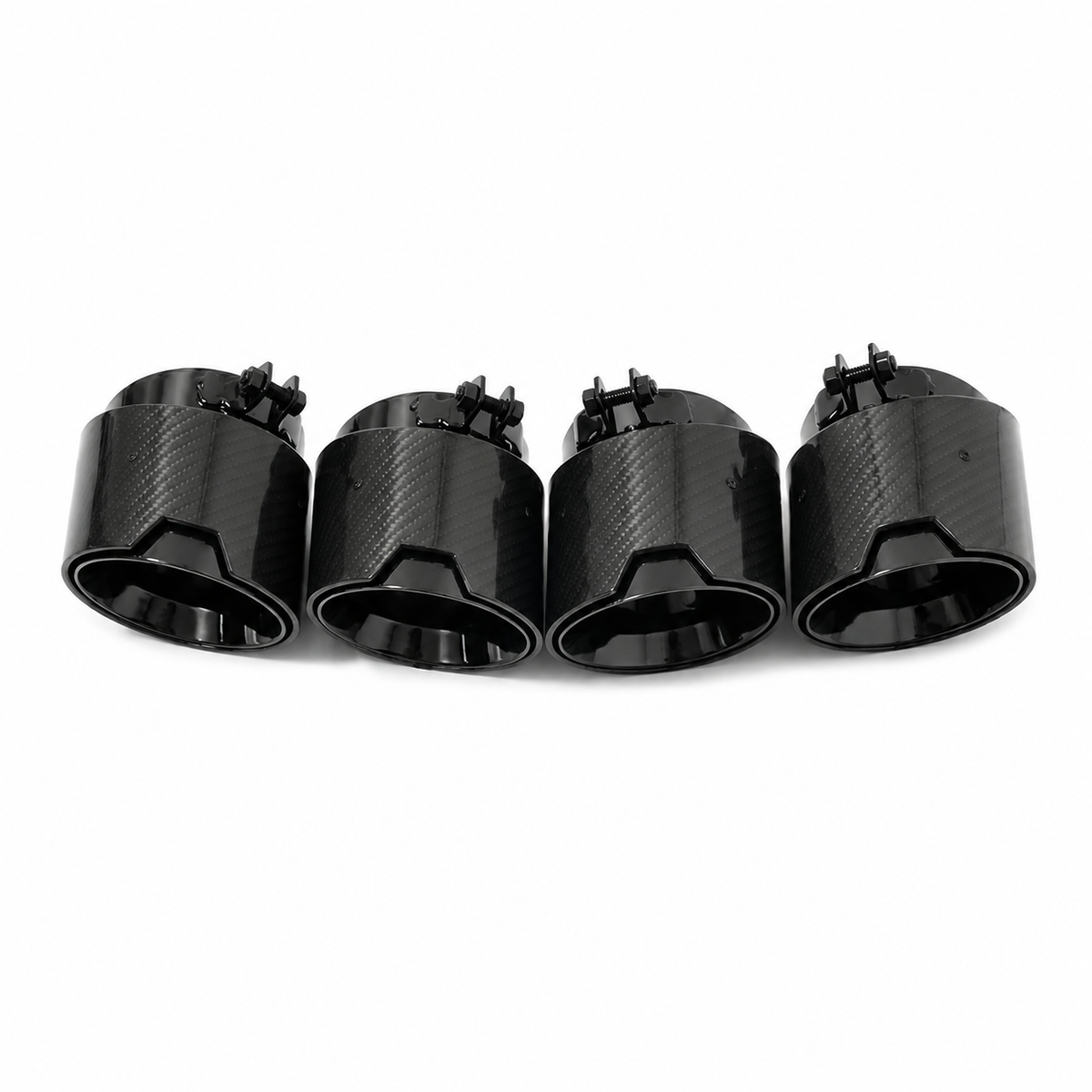 BMW M5 G90/G99 Slash Cut Carbon Exhaust Tips