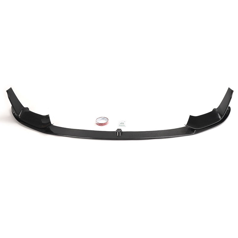 BMW M3 F80 / M4 F82 F83 Pre-Preg Dry Carbon Fibre MP Style Front Lip Splitter By OPTIC (2014-2018)
