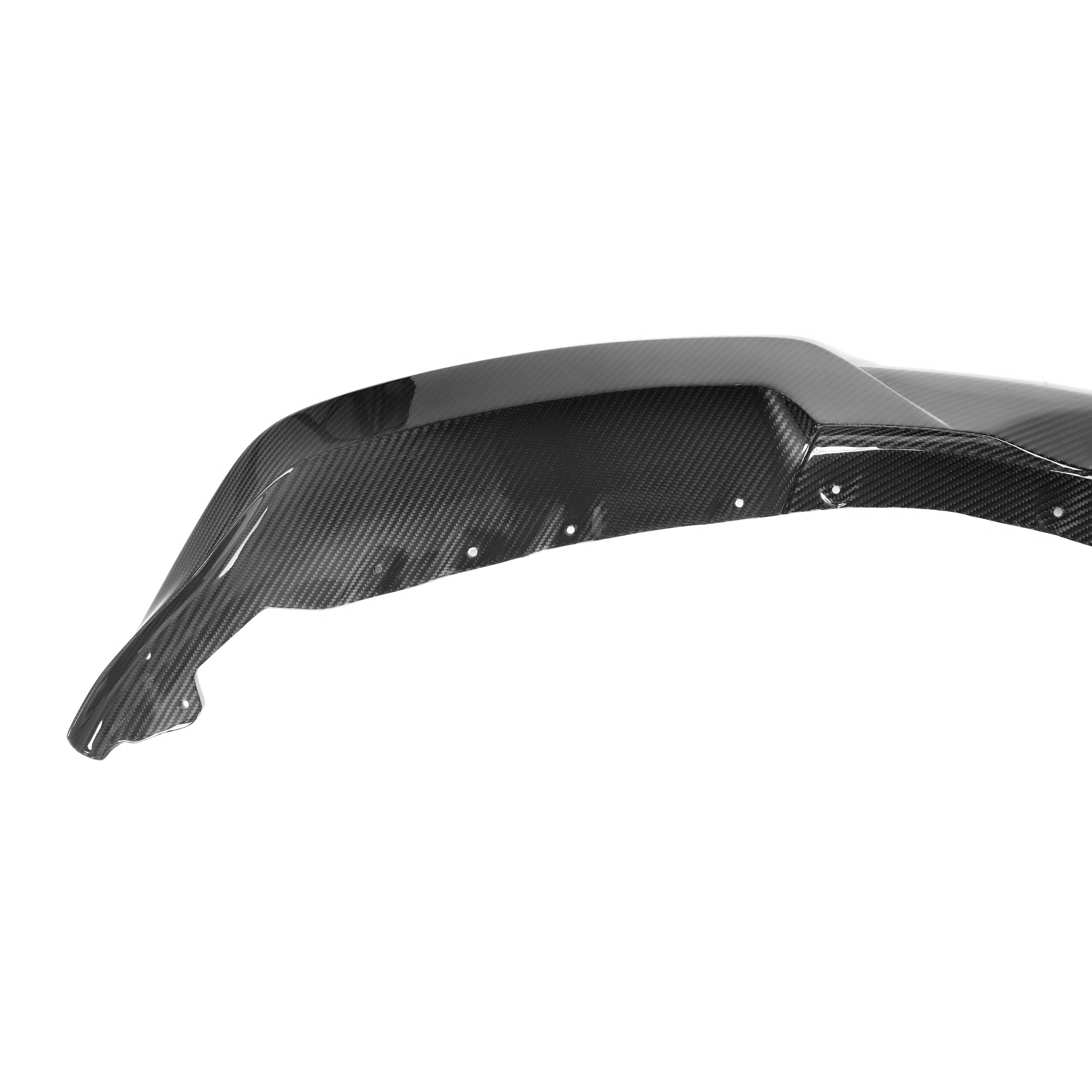 BMW M2 G87 Pre-Preg Dry Carbon Fibre Flat Front Lip Splitter By OPTIC (2023+)
