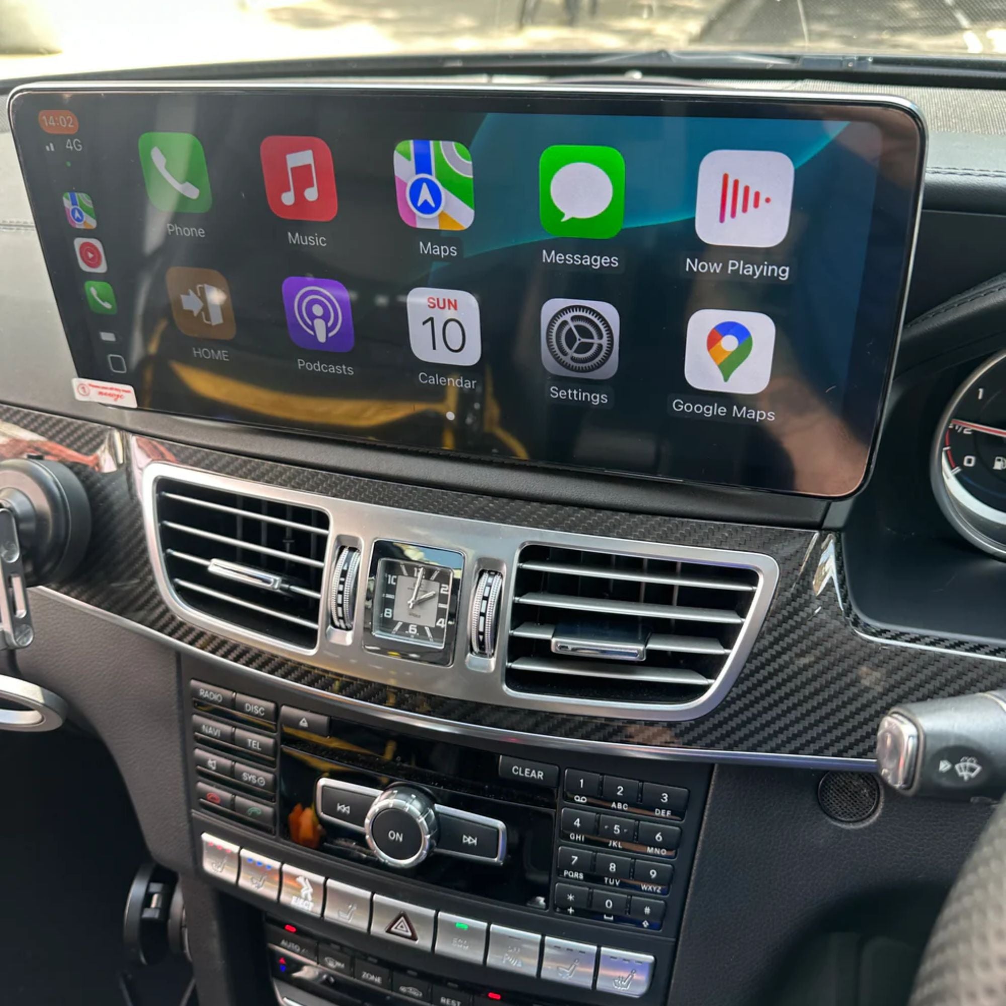 Mercedes E-Class C207 | 12.3" Apple CarPlay/Android Auto Touchscreen Display | (2009-2016)