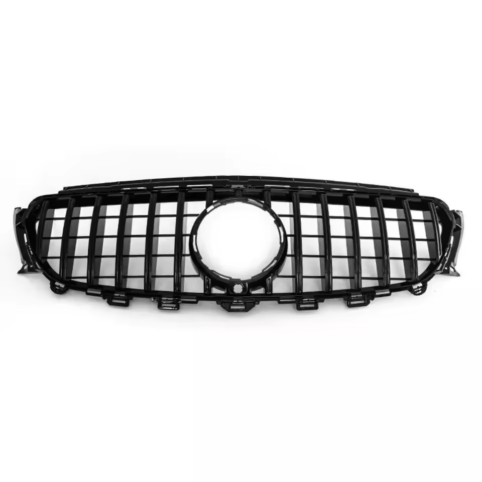 Mercedes E-Class W213 Gloss Black Panamericana GT Style Grill (2016-2020)