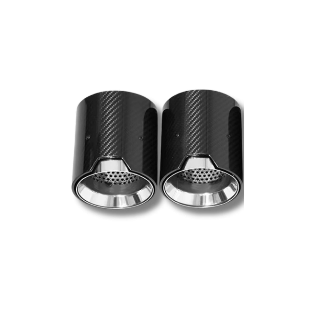 BMW 2 Series M235I/M240I (F22/F23) Straight Cut Carbon Exhaust Tips