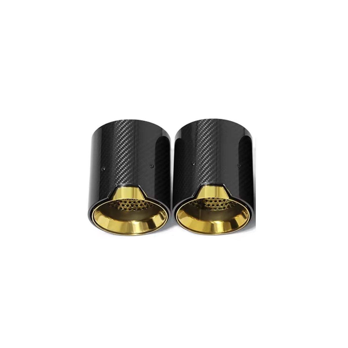 BMW 2 Series M235I/M240I (F22/F23) Straight Cut Carbon Exhaust Tips