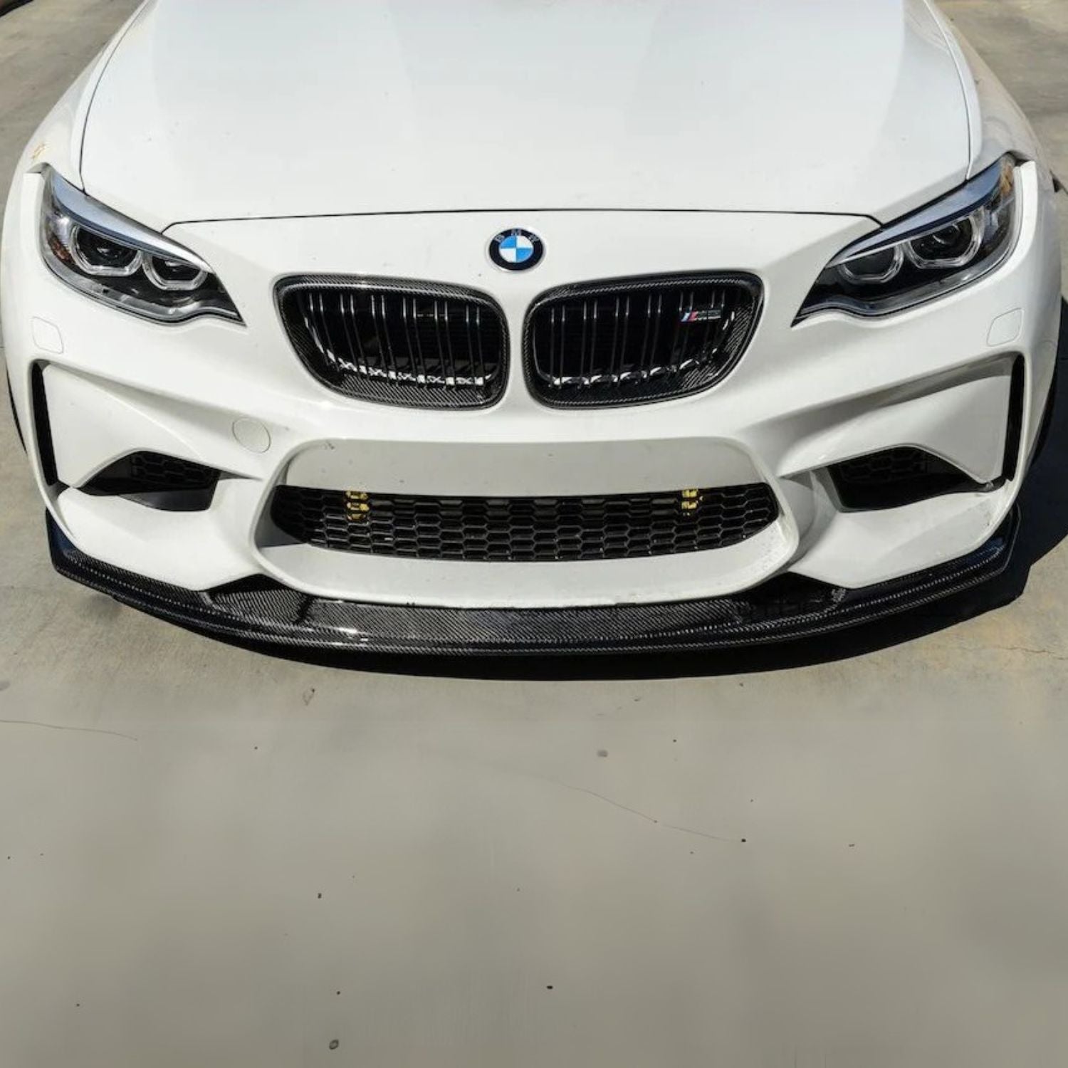 BMW M2 F87 Carbon Fibre Gts Style Front Lip Splitter (2014-2018)