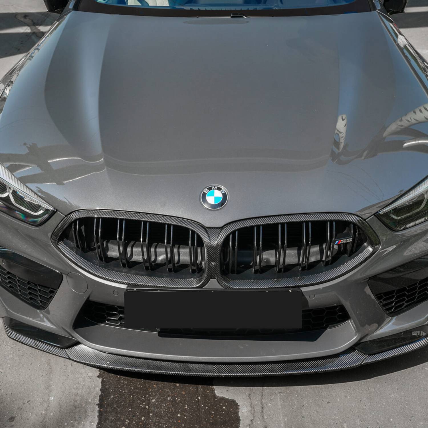 BMW 8 Series G14 G15 G16 / M8 F91 F92 F93 Pre-Preg Dry Carbon Fibre Double Slat Grill (2018-2023)